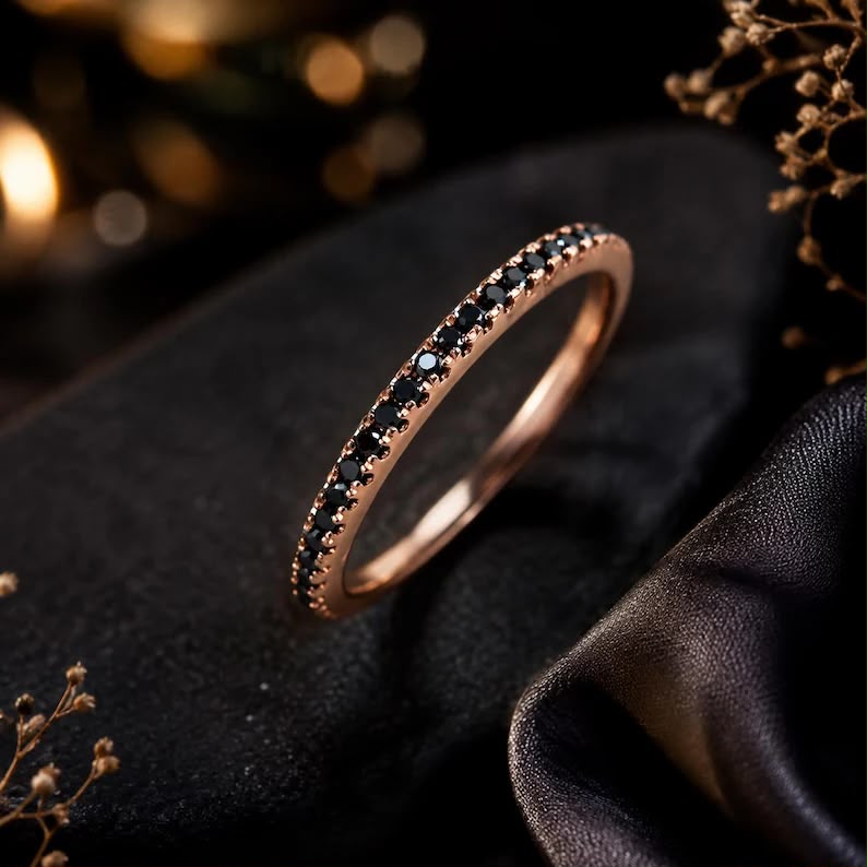 Black Diamond Half Eternity